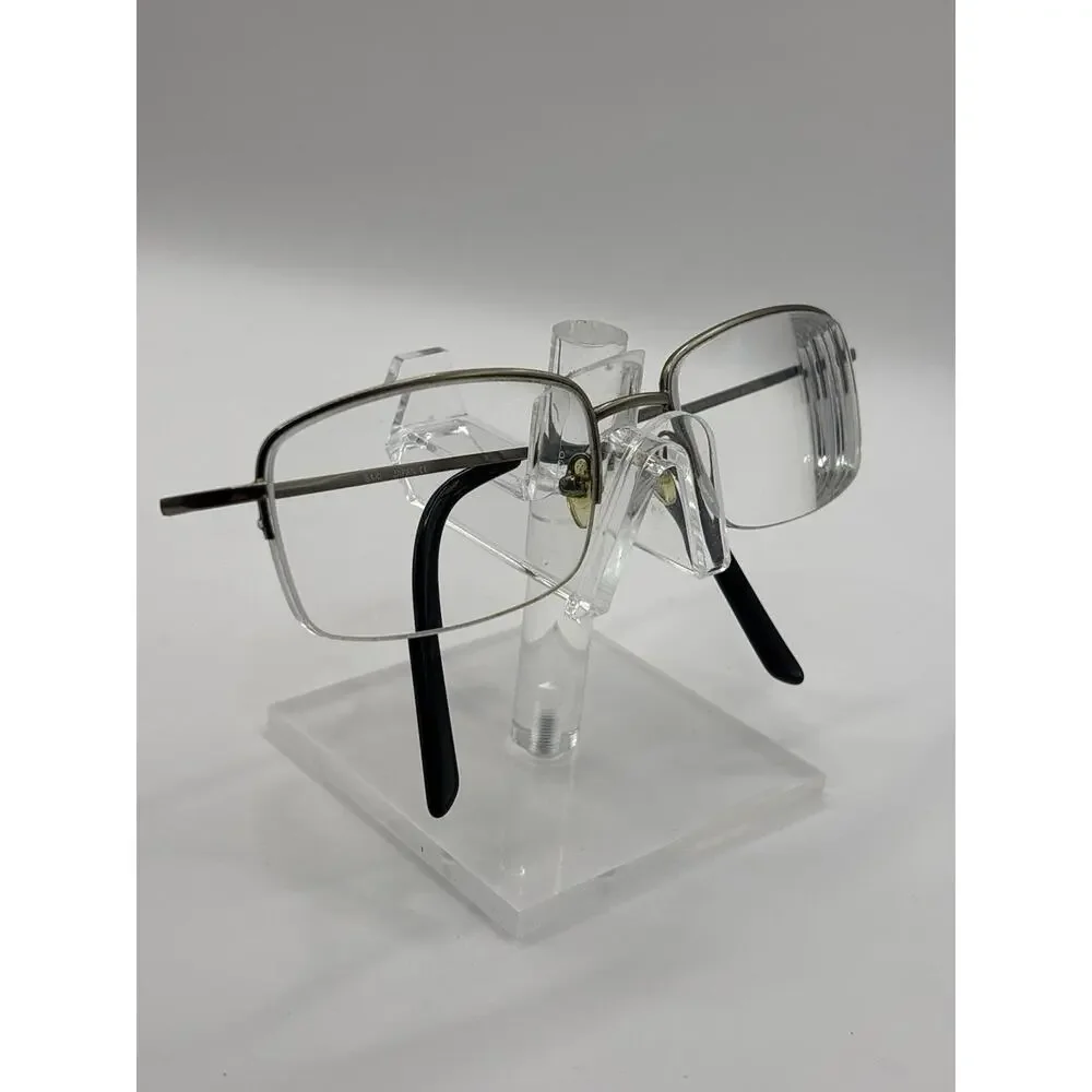 SAKI MOD 312 DGUN Handmade Japan Eyeglass Frames 55-18-145 Gunmetal